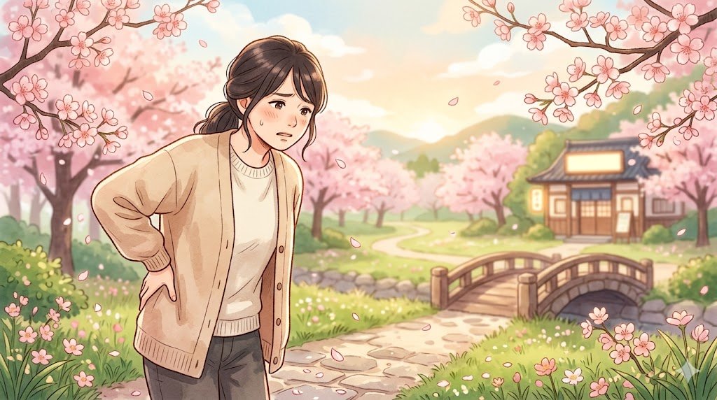 4月の急な腰痛 アイキャッチ