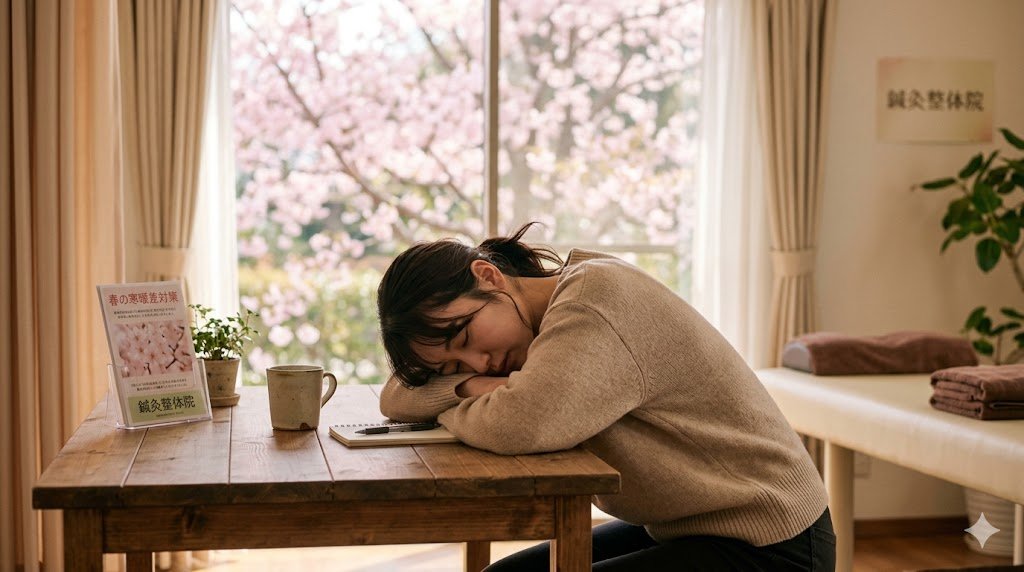 春バテで体がだるい アイキャッチ