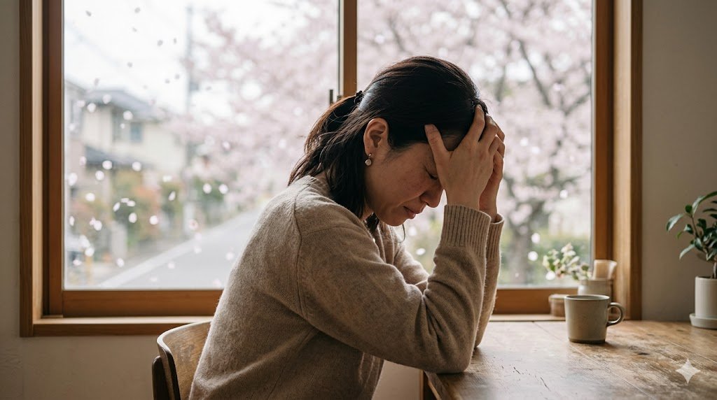 寒暖差疲労で頭痛 アイキャッチ