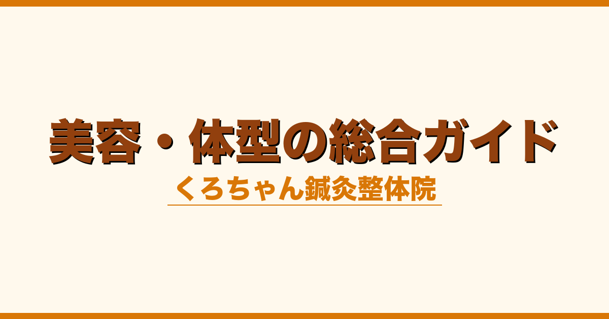 美容・体型の総合ガイド